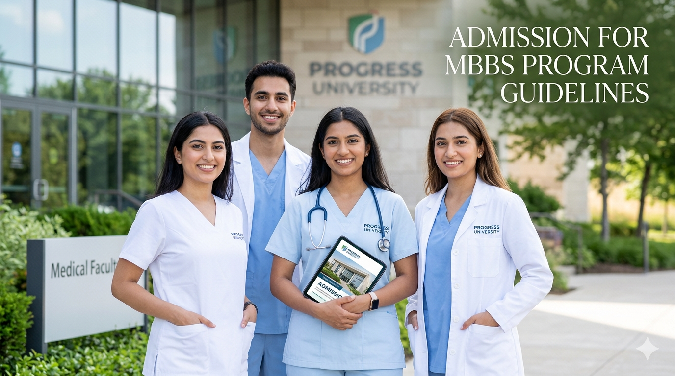 Your Path to Medical Excellence: A Step-by-Step Guide to MBBS Admissions at Progress University